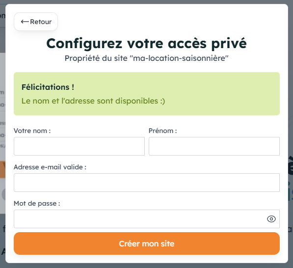 Étape 3